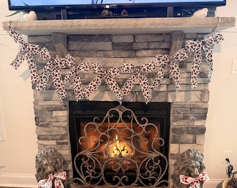 Leopard Cheetah wild one Jungle theme animal birthday bow bachelorette cat lover birthday cake smash garland
