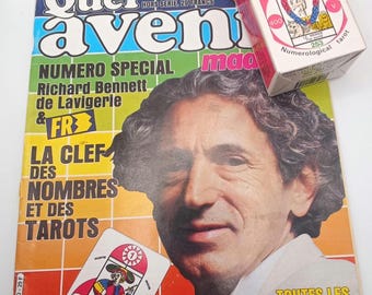 Le Tarot Numérologique & rare "Quel Avenir" FR3 Special Issue (both 1986) - The Ultimate Richard Bennett de Lavigerie Archive | Museum-Grade