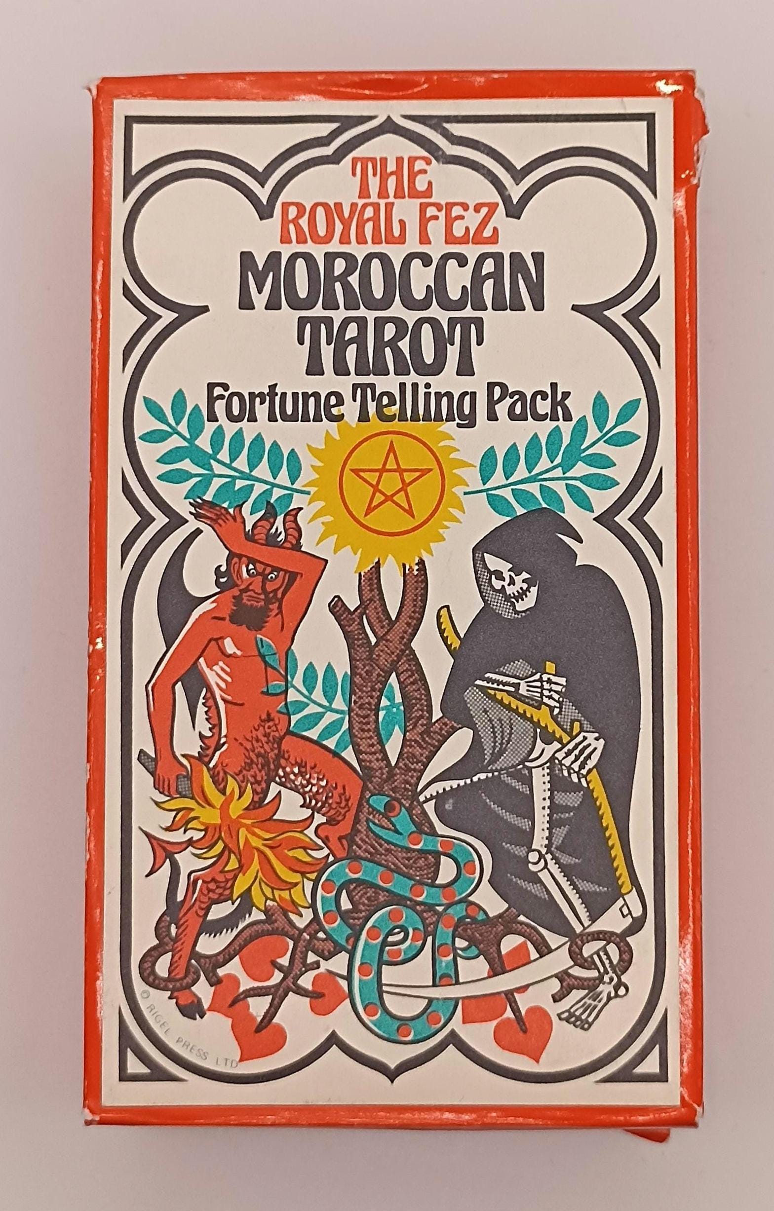 安い割引 FEZ MOROCCAM TAROT DECK タロットカード☆絶版 Amazon.co.jp