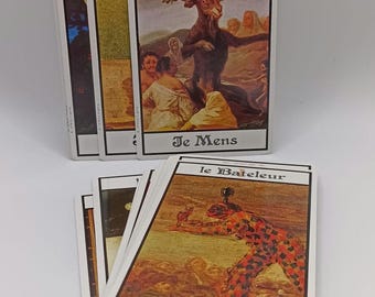 Le tarot des grands peintres / l'arbre du thot / J. Breyer 1979 OOP extremely rare / museum archive / collectors edition