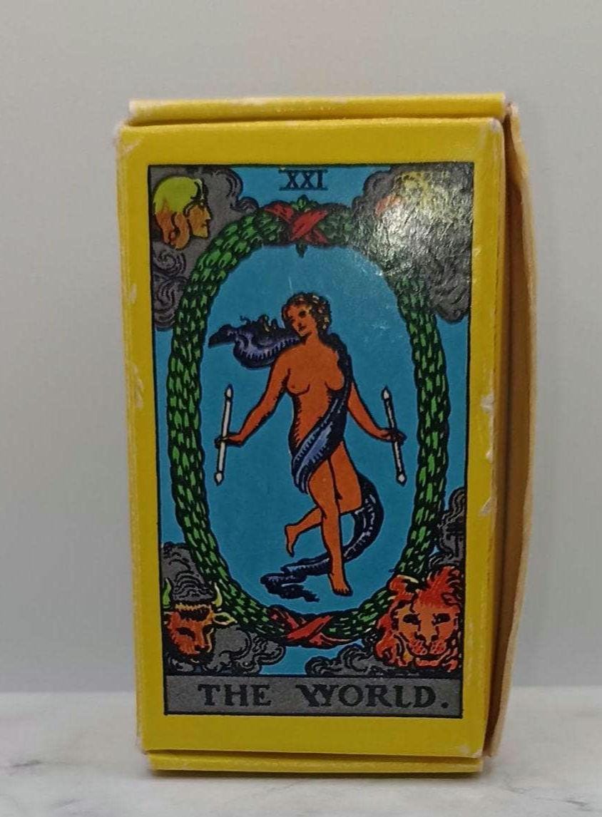 Vintage Rider Waite, 1970s Tarot Cards - Etsy
