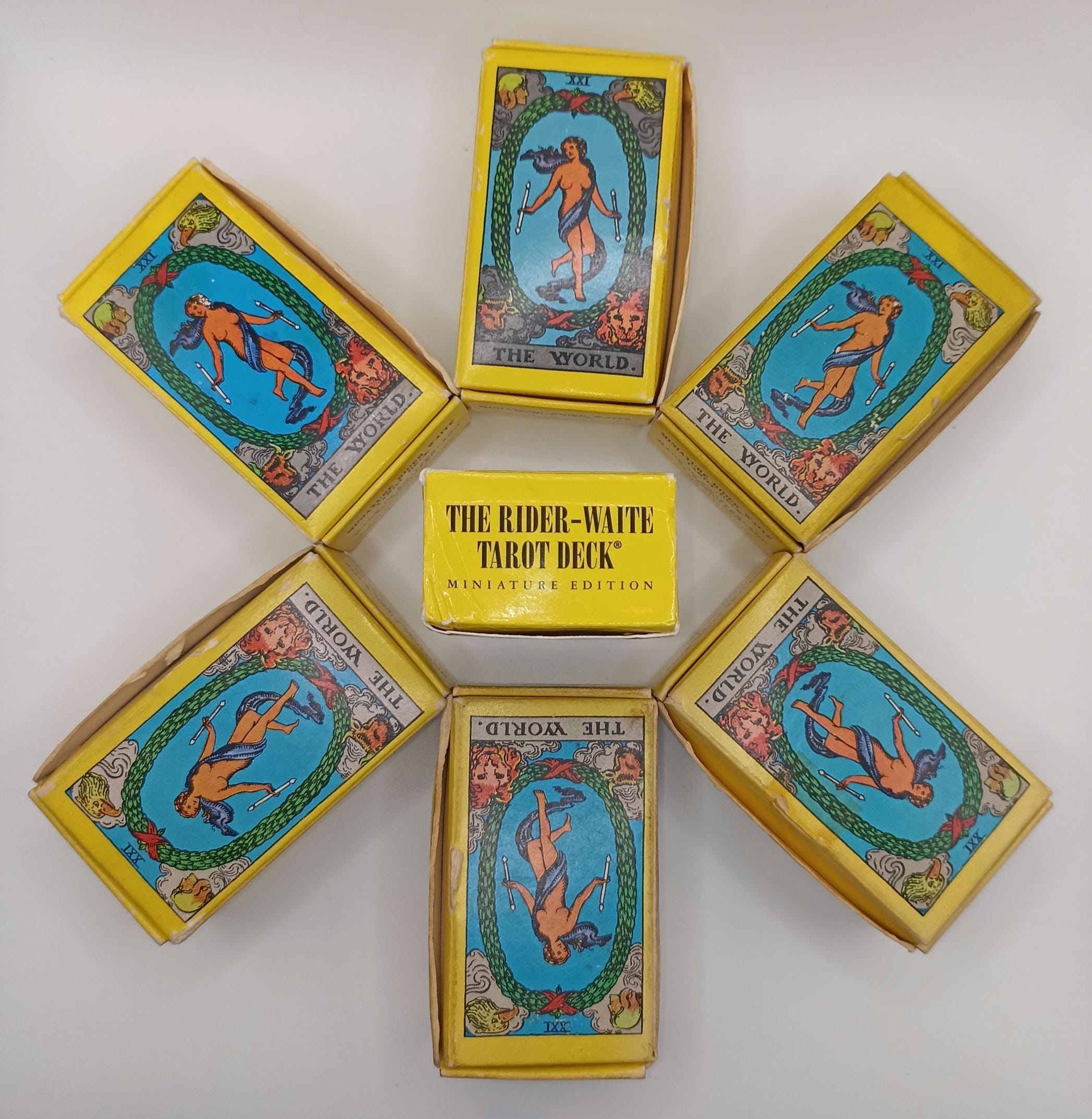 Vintage Rider Waite, 1970s Tarot Cards - Etsy Australia