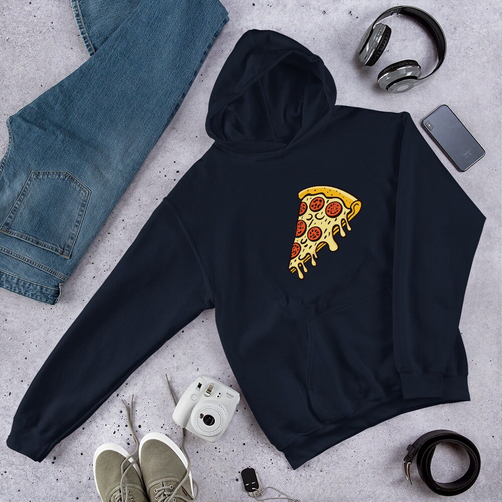 Pizza Slice Hoodie, Pepperoni Pizza Piece Tshirt, Pizza Pie Shirt