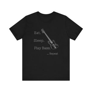 Music Gift For Bass Guitar Player Tshirt For Bass Guitarist Musician Father Day Birthday Gift for Bass Player T Shirt
