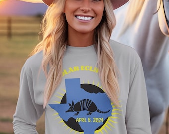 This Long Sleeve Tee is ready for the Total Solar Eclipse viewing.  It will protect you from the hot rays until the suns light disappears.