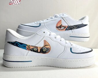 Nanami X Tengen Afro Air Force 1 Zapatos personalizados hombres, Custom Air Force 1 Cartoon, Custom Sneaker mujer