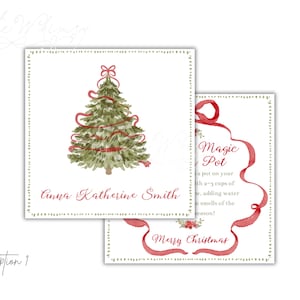 Weihnachts Simmer Pot Anleitung / Calling Card (Digitaler Download)