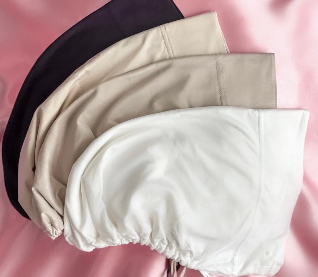 silk under hijab