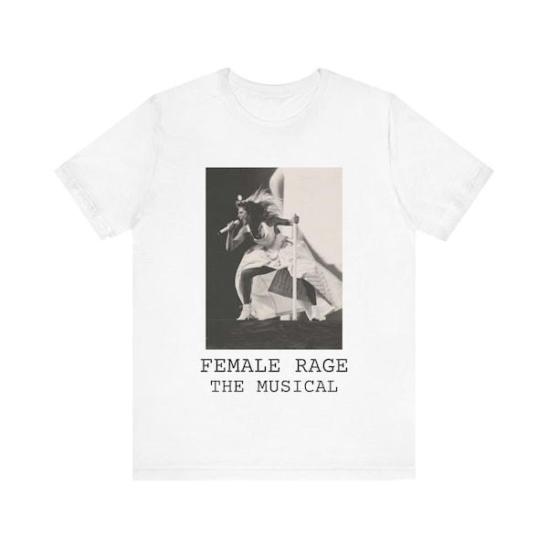 Ttpd Female Rage: The musical Unisex Jersey Short Sleeve Tee, The Eras Tour Tee Merchandise, Taylor Swift TTPD The Eras Tour Concert Shirt