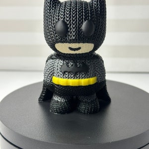 3D Printed Knit Batman - Handcrafted Hero for Your Collection