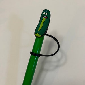 Adorno de pajita Pickle para pajitas de 10 mm