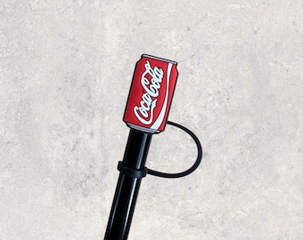 Soda Pop Cola Straw Topper for 10 mm Straws