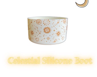 Celestial Silicone Tumbler Boot - Sweet Pea and Tutto Co. Collab