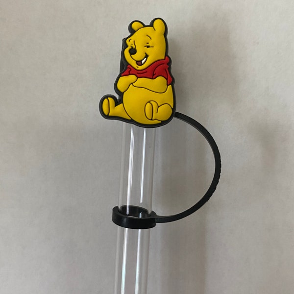 Bear Straw Topper for 10 mm Straws