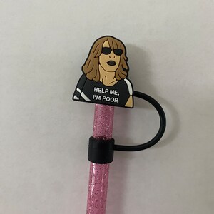 1 Deluxe Help Me Straw Topper for 10 mm Straws