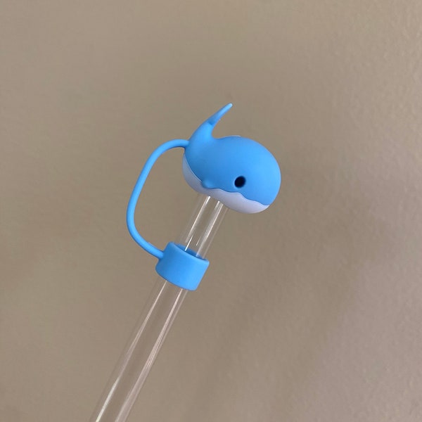 3D Whale Straw Topper for 10 mm Straws