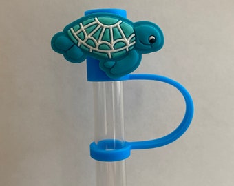 Sea Turtle Straw Topper for 10 mm Straws