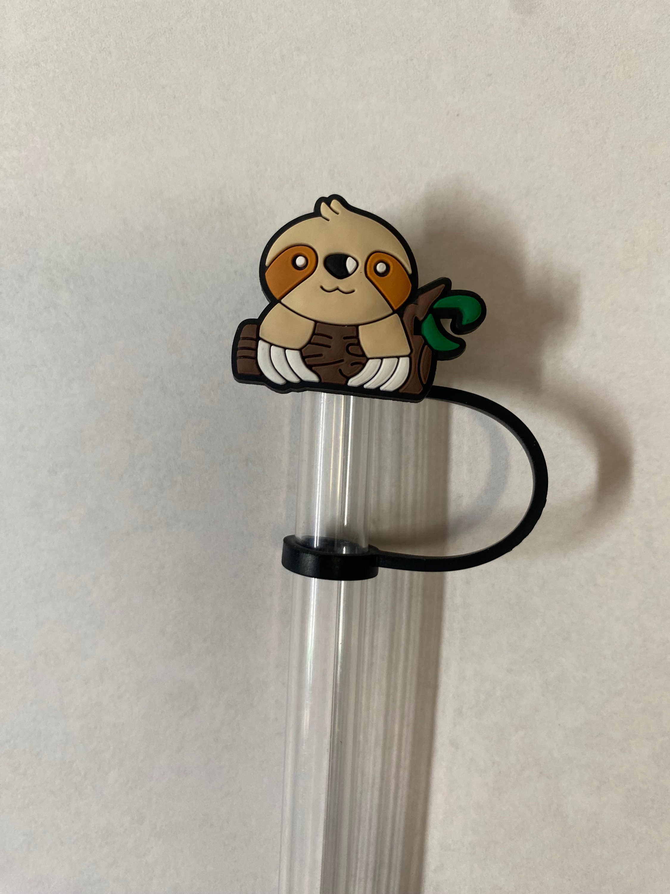 Sloth Straw Topper for 10 Mm Straws - Etsy