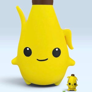 Banana Pixel Art - Etsy
