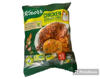 Cubes d'assaisonnement pour poulet Knorr (1 paquet de 8 g x 45)