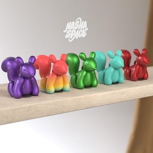 Balloon Squirrel Bag Charm | 3D Print File | STL | Charm