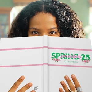 Alpha Kappa Alpha Journal, gepersonaliseerd AKA initiator cadeau, aangepast AKA alumnae notebook, Soror 1908 New initiate Diary, AKAversary Gift