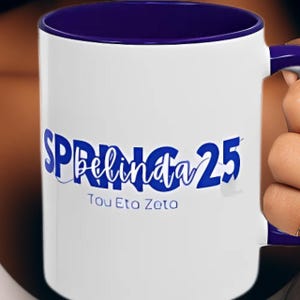 Zeta Phi Beta Mug, Personalized New Initiate Mug, Custom Soror ZPHIB 1920 Cup, Zeta Alumnae Drinkware, Zetaversary Sorority Gift
