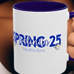 Zeta Phi Beta Mug, Personalized New Initiate Mug, Custom Soror ZPHIB 1920 Cup, Zeta Alumnae Drinkware, Zetaversary Sorority Gift