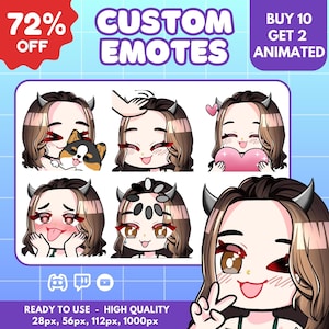 Custom Emotes Twitch, Emotes Pack, Emotes Animated, Emotes Template, Emotes Twitch Animated, Emotes Base, Emotes Basepack, Valentine Edition