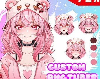 Commission Pngtuber - Pngtuber personnalisé - Élément de jeu Pngtuber - Dessin de tablette Pngtuber - Avatar Pngtuber - Fanart Pngtuber - Avatar Twitch