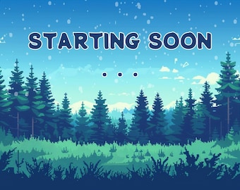 Custom Twitch Stream Screen for you Twitch Channel | Starting Soon Screen | Be right Back Screen | Offline Screen | Ended Screen