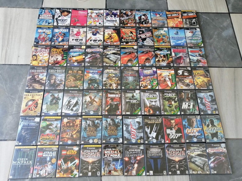 Cheap Nintendo Gamecube Games pick and Choose Etsy