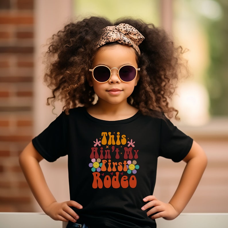 T-shirt équestre Femme XS - 'This Ain't My First Rodeo' - Beige (Tan)