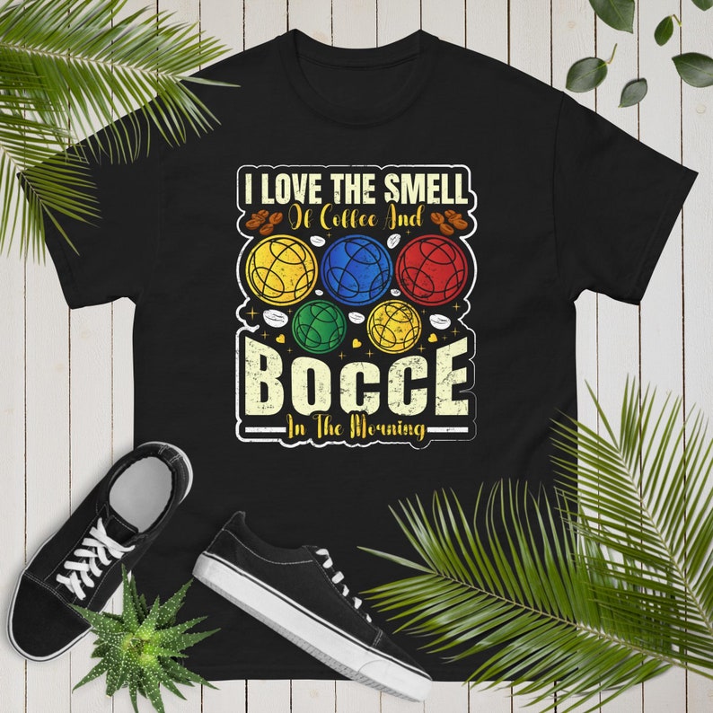 Tshirt Bocce Ball Bocci Player Etsy