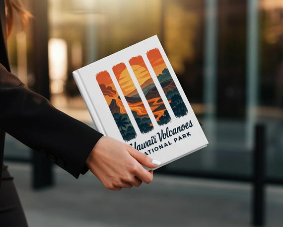 ハワイ火山国立公園 スケッチブック ペン セット 新品 キャンソン