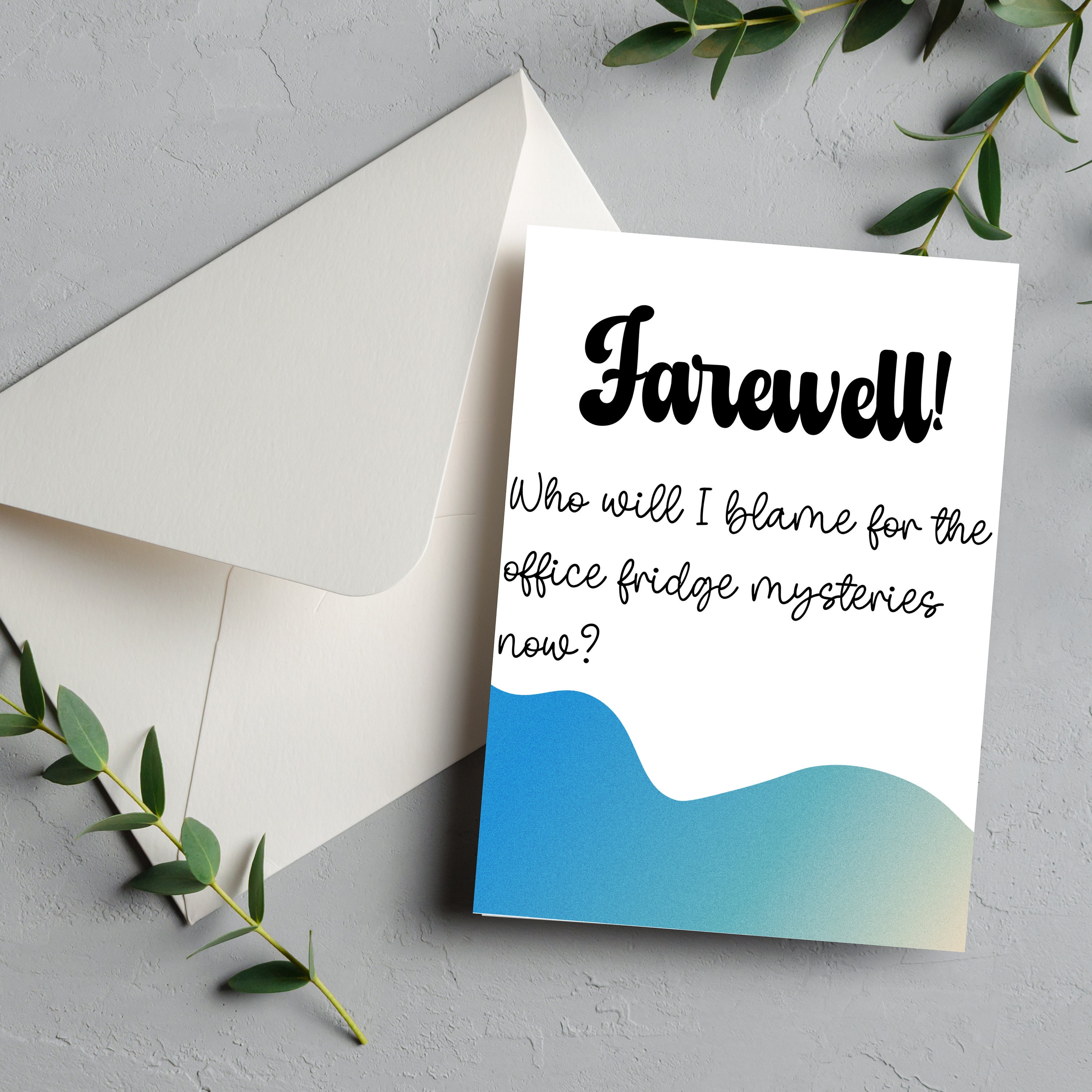 Funny Printable Going Away Card - Il Fullxfull.5869821069 I03y