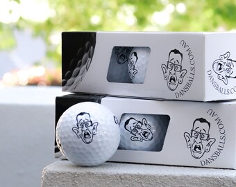 Dan's Balls | Novelty Printed Golf Balls