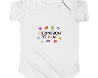 Body de bebé BTS 'Permiso para la siesta' / Mono lindo de bebé Kpop / Regalo para ARMY