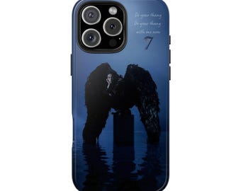 Funda para teléfono Jin Black Swan / Funda para iPhone con estética oscura BTS / Regalo Kpop para ARMY