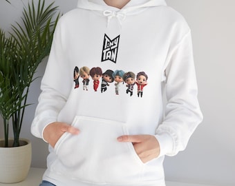Sudadera con capucha TinyTan BTS / Linda sudadera unisex Kpop / Regalo para ARMY