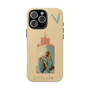 V Phone Case, iPhone & Samsung Galaxy Case, Layover, Taehyung BTS, Bangtan Sonyeondan, BTS Gifts, ARMY Gifts, Gift for Her, Kim Taehyung