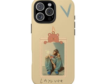 Funda para teléfono V Layover / Carcasa rígida estética BTS Kpop / Regalo para ARMY