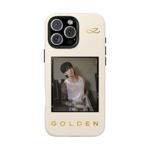 最新デザインの for Case Clear Golden Jungkook Iphone®, Phone Jungkook BTS アイドル