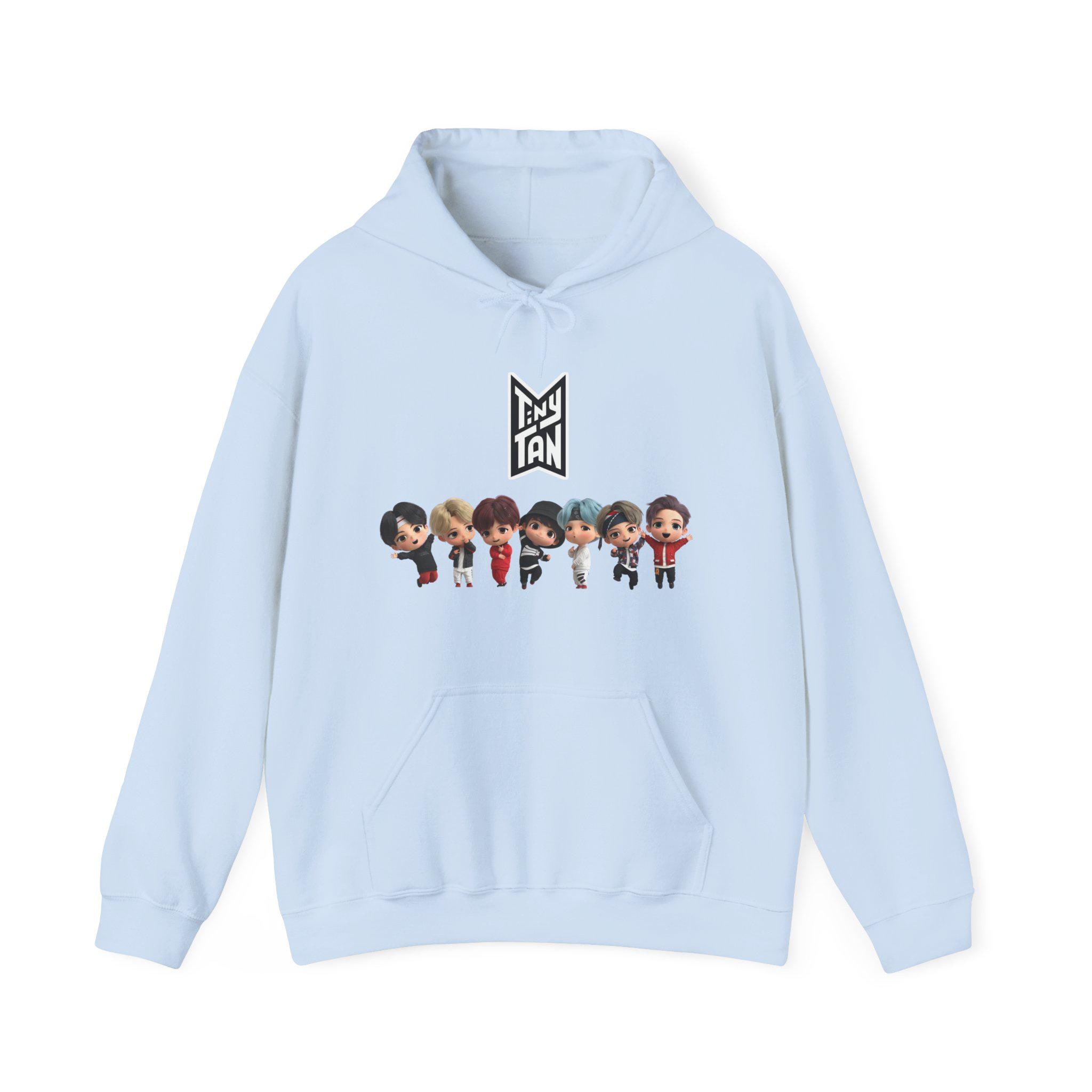 Tiny Tan BTS Hoodie: Unisex K-pop Sweatshirt - Etsy