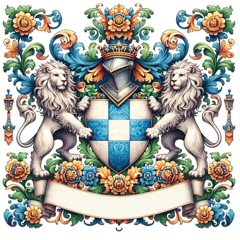 Create a Custom Family Crest Design | Personalized Coat of Arms ...