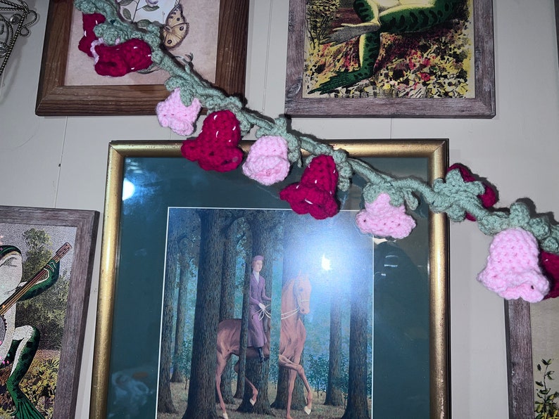 Lily of the Valley Strawberry Crochet String Lights Etsy