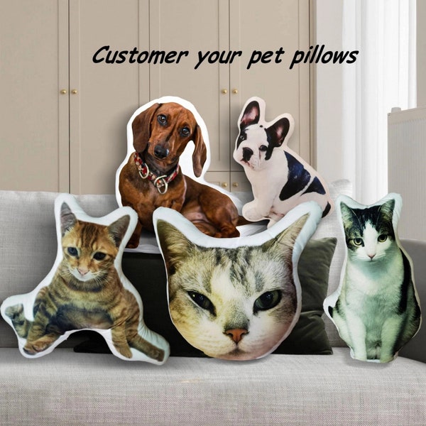 Pet pillow,  cat pillow,  dog pillow,  personalized pet pillow,  pet gift, pet cushion,  pet memorial