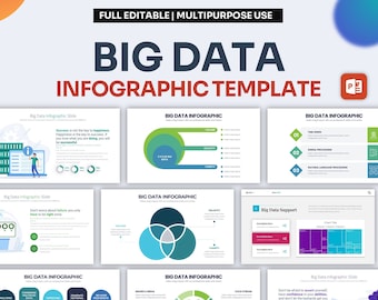 Big Data Slides Infographic PowerPoint Template | Best PowerPoint Template, Easy to Edit, Professional PowerPoint Templates