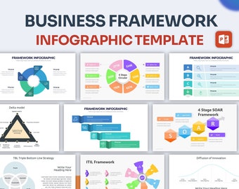 Business Framework Infographic PowerPoint Template | Best PowerPoint Template, Easy to Edit, Professional PowerPoint Templates