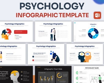 Psychology Infographic PowerPoint Template | Best PowerPoint Template, Easy to Edit, Professional PowerPoint Templates